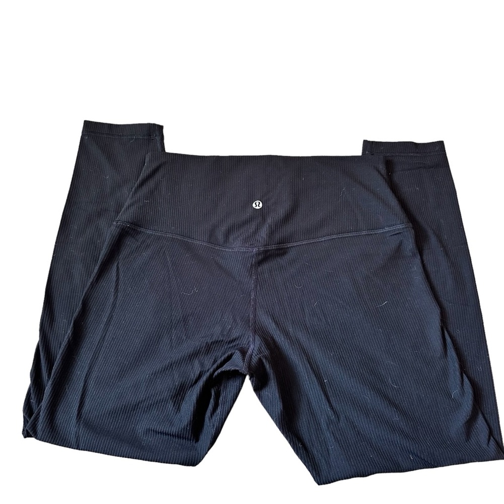 LULULEMON ALIGN High Rise Ribbed Pant 25” - 10 - Picture 6 of 8